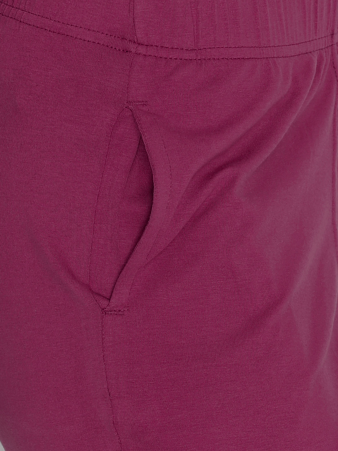 Buy Lyra Hosiery Plain/Solid Women's Regular Fit Free Size Kurti Pants with  Side Pocket (Maroon,Skin) at Amazon.in
